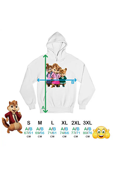OEM Men's Hoodie Alvin Girls Chipmunks Brittany Jeanette Eleanor
