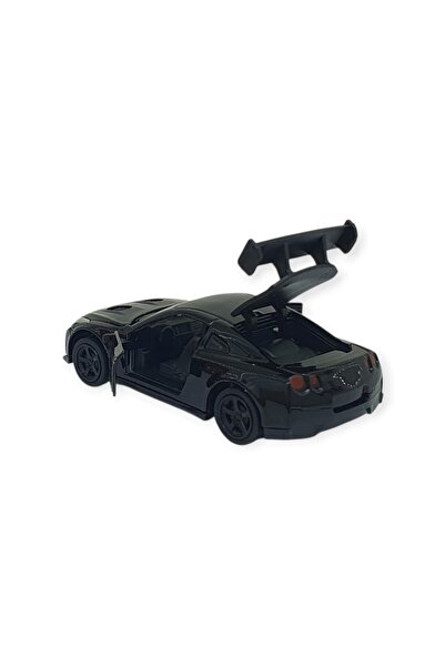 Vardem Pull and Drop Metal Small Cars 8 cm - 6411A-12 - Black