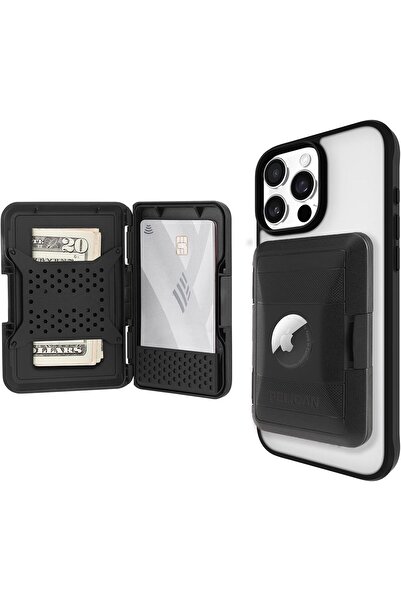Pelican محفظة/حامل بطاقات Protector AirTag MagSafe (مانع لترددات الراديو، يحم...