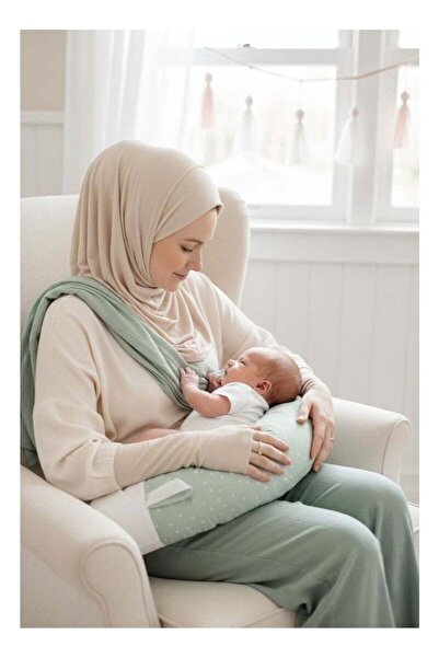 Fun Moment Soft multi-use baby protection pillow and baby Nursing Pillow Linn fabric 170×40×19 cm