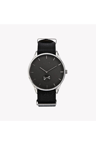 ZINK Men's Silver Stainless Steel & Black Watch | ZK130G5LS-31S