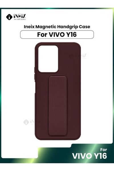 ineix حزام معصم مغناطيسي 3 في 1 مع حامل وغطاء جراب لهاتف Vivo Y16