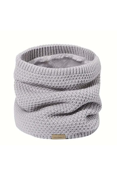 ACAR TAKI Fleece, Thick, Soft, Warm Neck Gear for Skiing, Motorcycles, Wind - Gray Acr7168