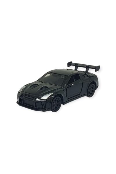Vardem Pull and Drop Metal Small Cars 8 cm - 6411A-12 - Black