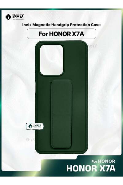 ineix حزام معصم مغناطيسي 3 في 1 مع حامل وغطاء جراب لهاتف Honor X7a