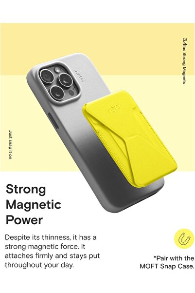 MOFT Magnetic Wallet Stand Compatible with iPhone 16/15/14/13/12 Series - MOVAS, Sunset