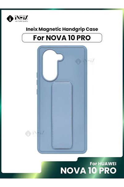 ineix حزام معصم مغناطيسي 3 في 1 مع حامل وغطاء جراب لهاتف Huawei Nova 10 Pro