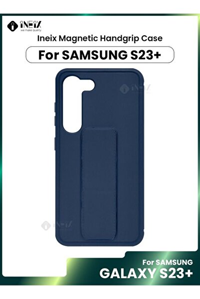 ineix 3-in-1 Magnetic Wrist Strap Hand Grip with Stand Case Cover for Samsung...