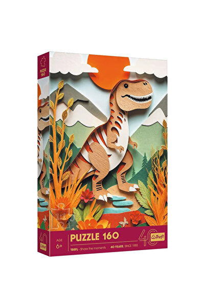 Trefl PUZZLE 160 PAPER ART 3D DINOZAUR