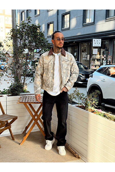 manch collection Μπουφάν με μικτά σχέδια