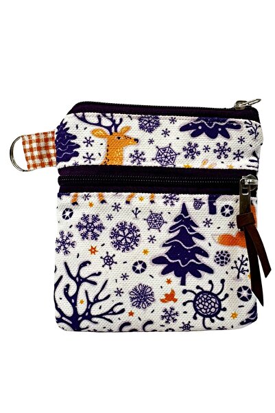 Uretti - Gamze 9546 4391 Handmade Patterned Model Women's Wallet / Card Holder