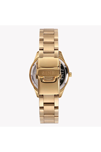 ZINK Women's Gold Stainless Steel Quartz Watch | ZK128L2SS-59