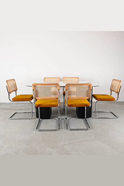 Helen Home FELİX MERMER MASA TAKIMI