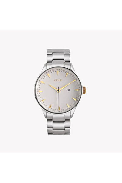 ZINK Men's Silver Stainless Steel Analog Watch | Model ZK127G1SS-T6