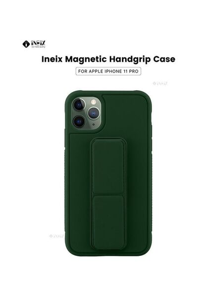 ineix حزام معصم مغناطيسي 3 في 1 مع حامل وغطاء جراب لهاتف Apple iPhone 11 Pro