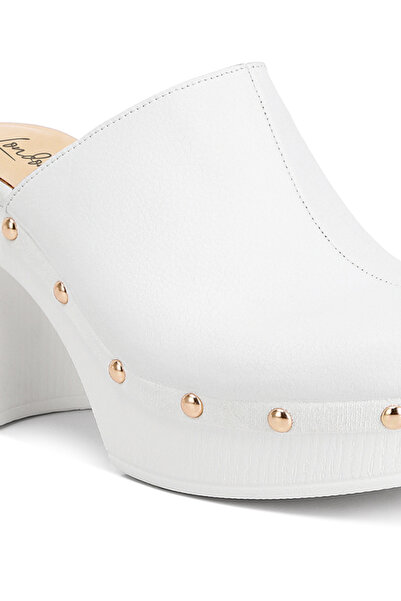 london Rag Women Recycled Leather Clogs