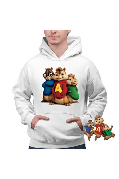 OEM Men's Hoodie Alvin The Chipmunks All Band Alvinnn