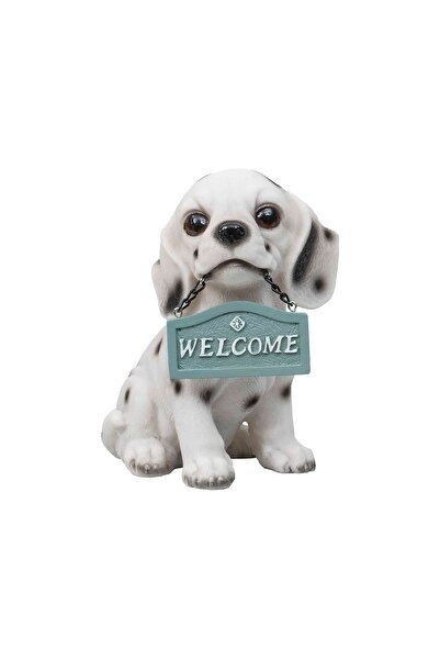 Z-Tools Decorațiune de grădină, din rășină, model cățeluș, înălțime 16cm / ZT...