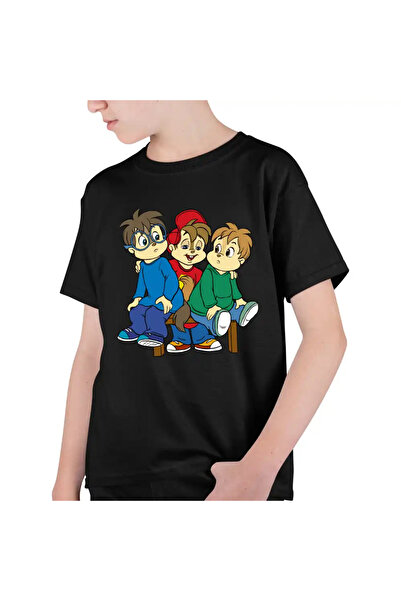OEM T-shirt for children boys Alvin School Students Alvinnn The Chipmunks