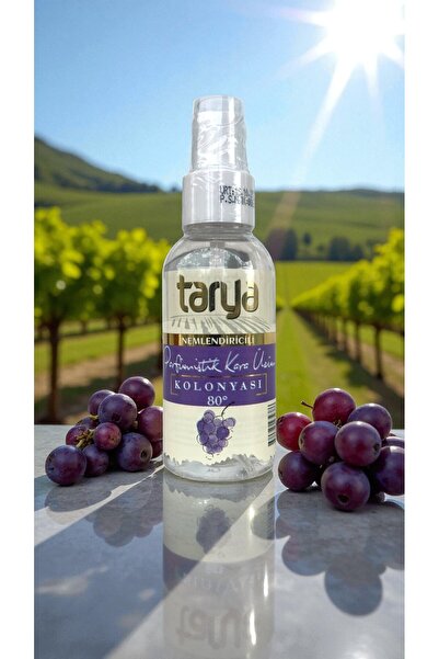tarya Kara Üzüm Kolonyası 100 ml Spreyli ( Nemlendiricili )