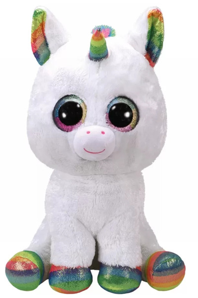 TY PLUS TY 42CM BOOS PIXY UNICORN ALB