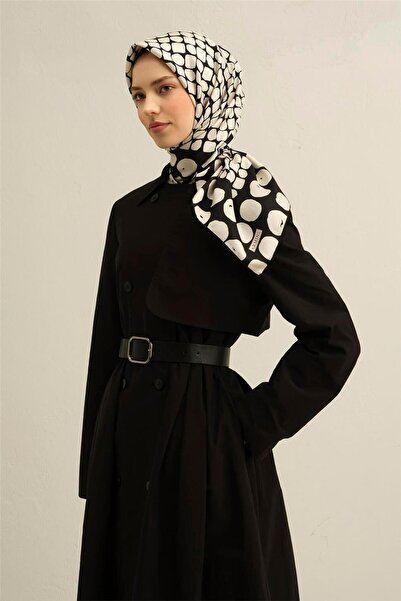 Armine Με γεωμετρικό μοτίβο Κασκόλ Pure Μετάξι Twill 9354D 82