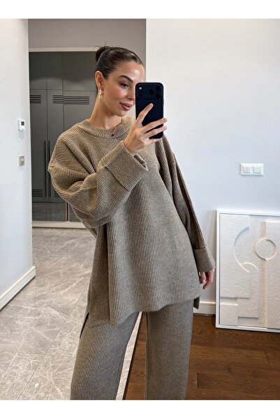 My Blog Mink Thessaloniki Knitted Sweater Set - 4587