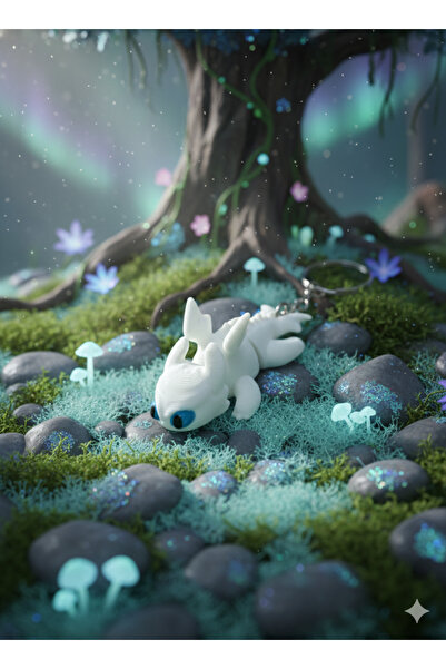 3D سلسلة مفاتيح غضب الضوء المتحرك