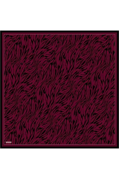 Armine Classic Patterned Pure Silk Twill Scarf 9435D 44