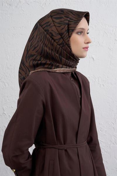 Armine Eșarfă clasică cu model Pure mătase Twill 9435D 37