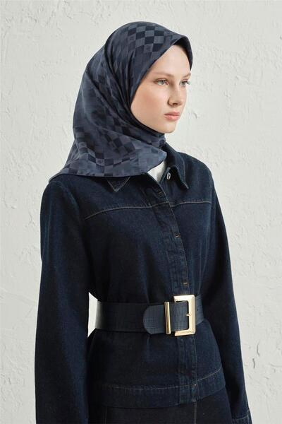 Armine jacard   mătase P bumbac Eșarfă Damă 26 02