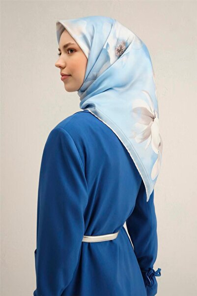 Armine imprimeu floral Eșarfă Saf mătase Sura 9305D 87