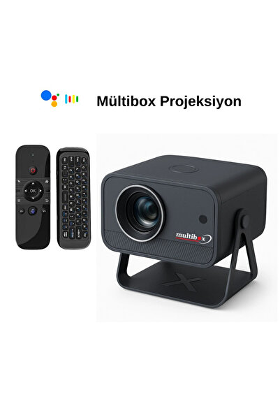 multibox Android CY900 Pro Elektronik Odaklı Akıllı Projeksiyon Cihazı | M8 Air Kumandalı