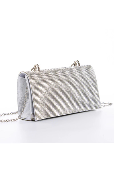 mei Handbag BZ151 Silver