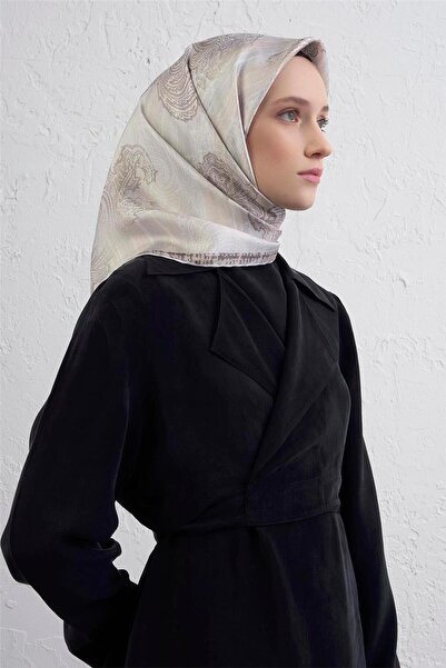 Armine Eșarfă clasică cu model Pure mătase Twill 9428D 35