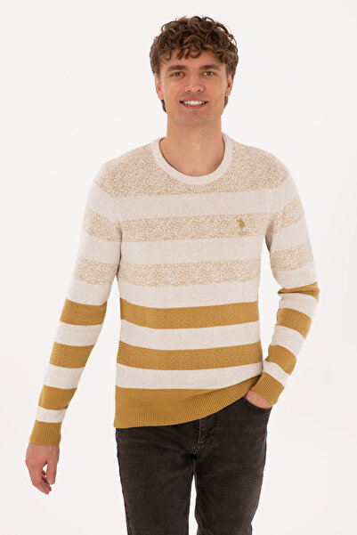 U.S. Polo Assn. Men's Mustard Sweater 50307872-Vr151