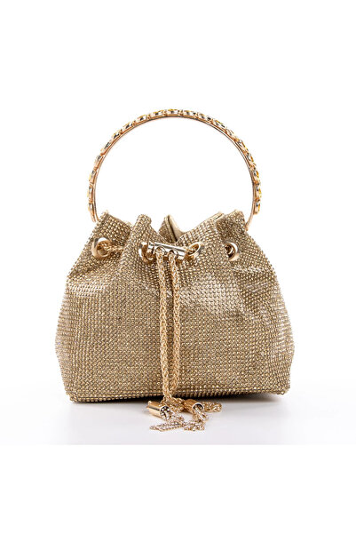 mei Τσάντα χειρός BZ163A Χρυσή