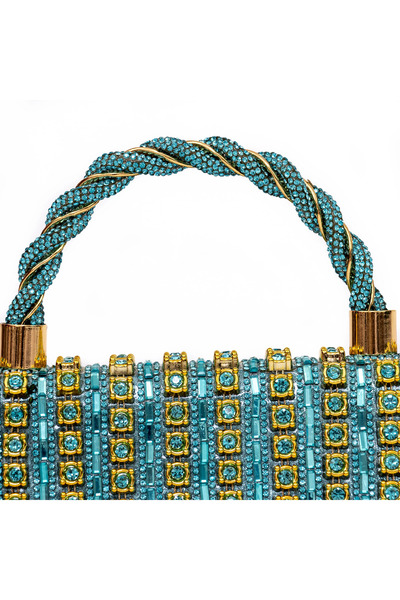 mei Handbag 040 Turquoise