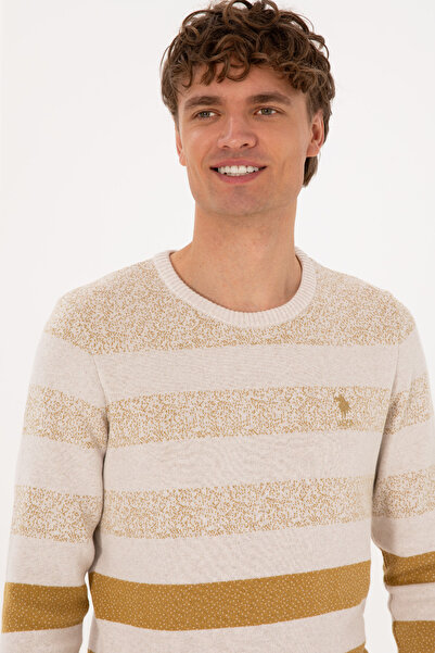 U.S. Polo Assn. Men's Mustard Sweater 50307872-Vr151