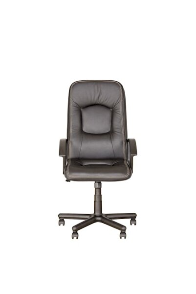 Ergonica Scaun executiv MEGIS, piele ecologică maro închis