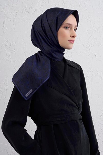 Armine cu imprimeu abstract Eșarfă Pură mătase Twill 9431D 84