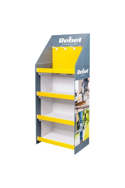 Rebel Storage Stand Display Cardboard