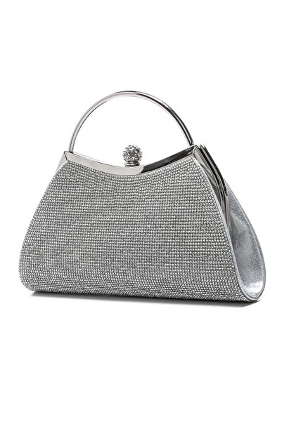 mei Handbag BZ222 Silver