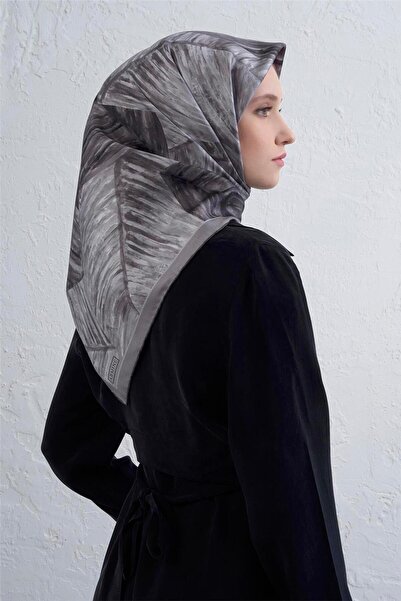 Armine Classic Pattern Pure Silk Twill Scarf 9430D 84