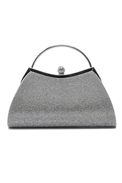 mei Handbag BZ222 Silver