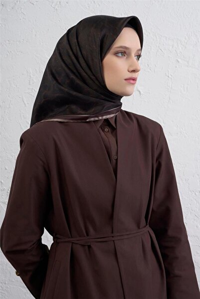 Armine وشاح كلاسيكي منقوش سيفت حرير تويل 9408D 83