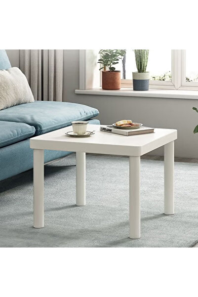 KEKE Minimalist Square Coffee Table for Bedroom and Living Room 60x60 cm