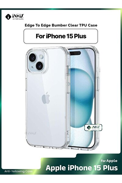 ineix Edge To Edge Bumber TPU Case for iPhone 15 Plus