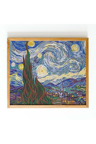 Pictorul Fericit Starry Sky (The Starry Night) - Paint by numbers