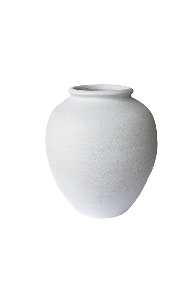 Vintage Art Company Esa Beyaz Mat Vazo
